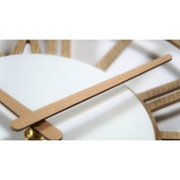 Nástenné hodiny Loft Piccolo Flex Bianco 30cm, z219-d2-dx 